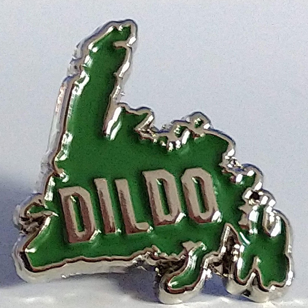 Dildo NL Enamel Pin